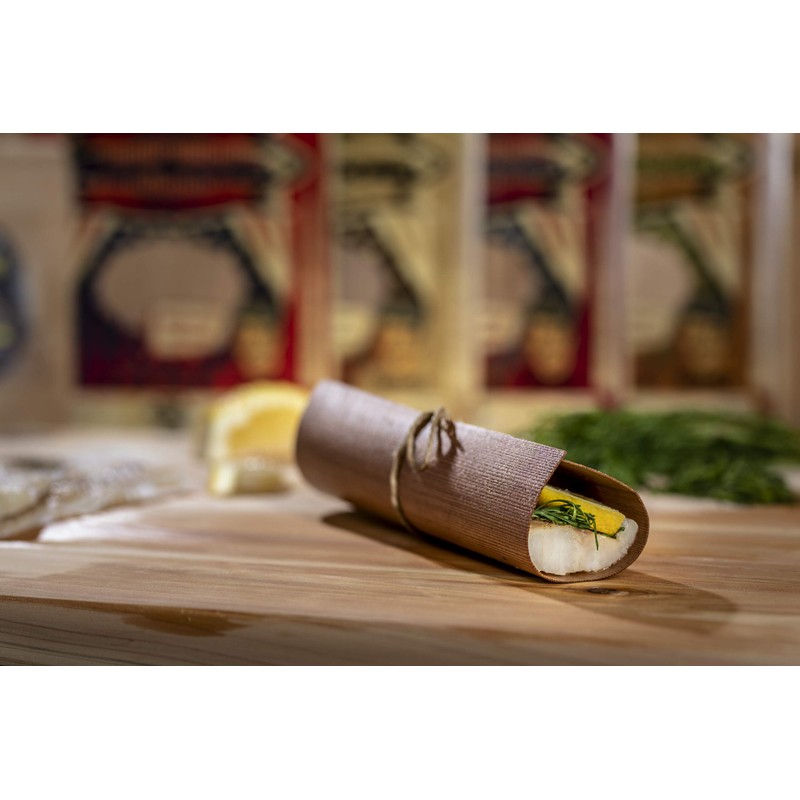 Axtschlag Cherry Grill Paper, for Gentle Cooking, Keeps Food Juicy,