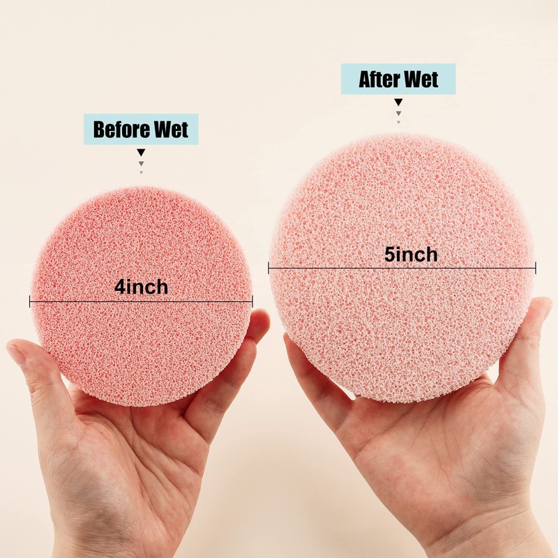 BAOFALI 4 Pcs/Set Stamp Scrubber,Stamp Cleaning Sponge,Ink Removing Tool for