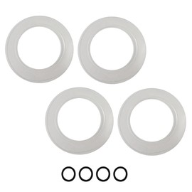 Upgraded 4 Packs 7301111-0070A Flush Valve Seal Kit for American Standard Toilets, for Champion 4 Tank and Eljer Titan 4 Model Toilets,Includes 4 Canister Seals and O-Rings