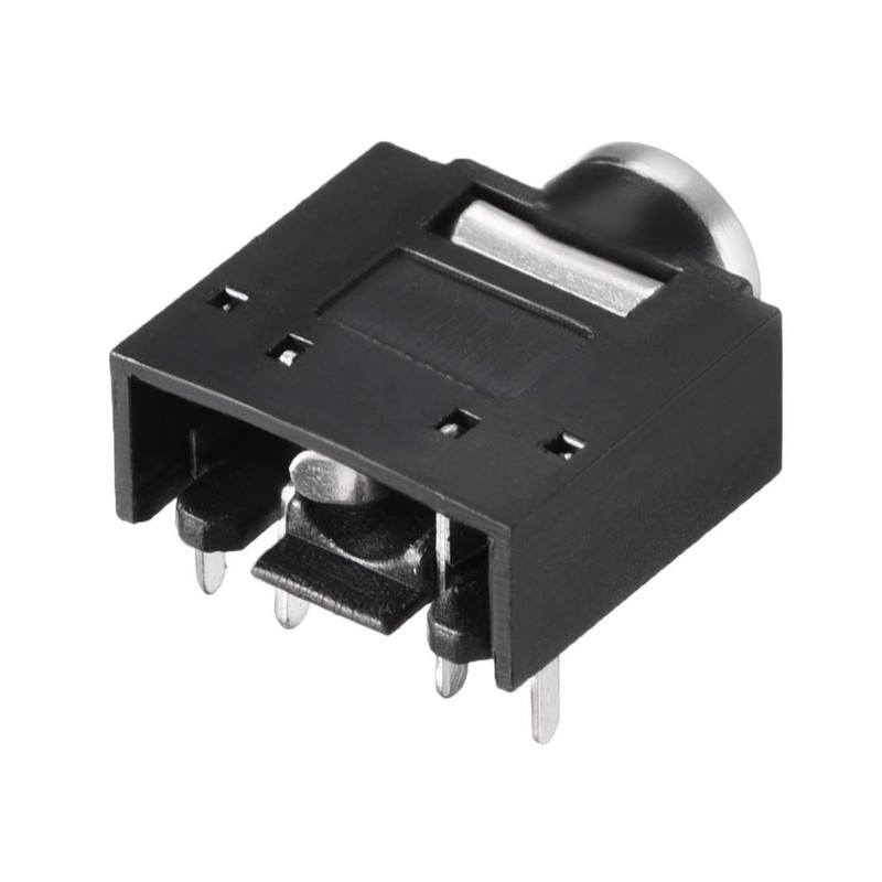 sourcing map 3.5 mm Audio Jack Connector PCB Mount Female