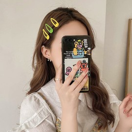 Metal Snap Hair Clips Barrettes for Girls Women, Hair Barrettes for Fine Hair Colorful Barrettes Hair Clips No Slip Hair Accessories for Women Girls 40Pcs