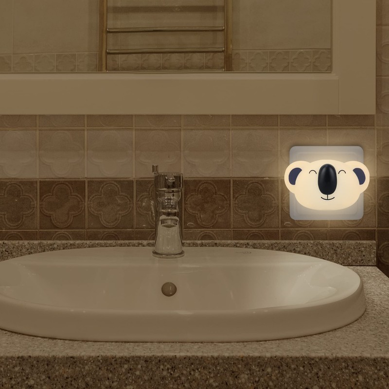 Annmore Night Light Baby Socket Koala Bear Socket Light Children