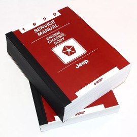 1990 Shop Manual for Jeep Factory Service Manual - Volume 1 & 2