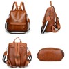 brown backpack