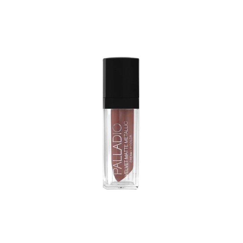 Palladio Labial Velvet Matte Metálico, Posh
