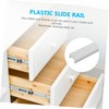 Operitacx 2 Sets Slide Tracks Smooth Glide Drawer Guide Rails