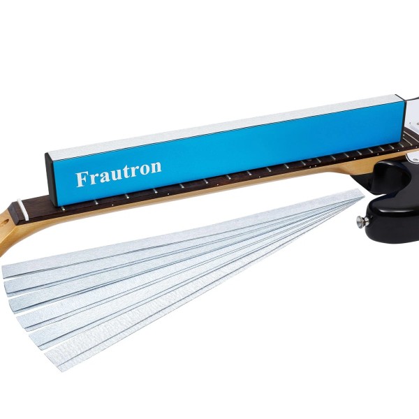 Frautron Guitar Fret Leveling Beam, Aluminum Fret Leveler Sanding Block
