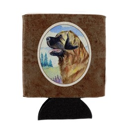 Caroline's Treasures 7056CC Leonberger Can or Bottle Hugger Cooler Washable Drink Sleeve Collapsible Beverage Insulated Holder, Can Hugger, Multicolor
