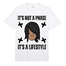 It's Not A Phase It's A Lifestyle : It was Never A Phase Emo Comfort Colors Adult Heavyweight T-Shirt