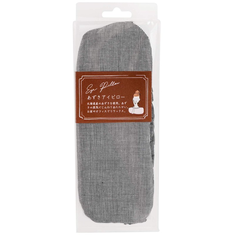 Koji Company 187422 Eye Mask, Azuki Eye Pillow, Hot, Made