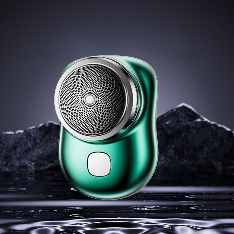 Men Beard Trimmer Portable Compact Rechargeable Beard Cutter Mini Pocket