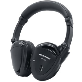 AMPIRE HP301-ECO 2-Channel Infrared Headphones (Foldable, High Quality) - Perfect Addition to Our Headrests, Ceiling Monitors and Rear Seat Entertainment