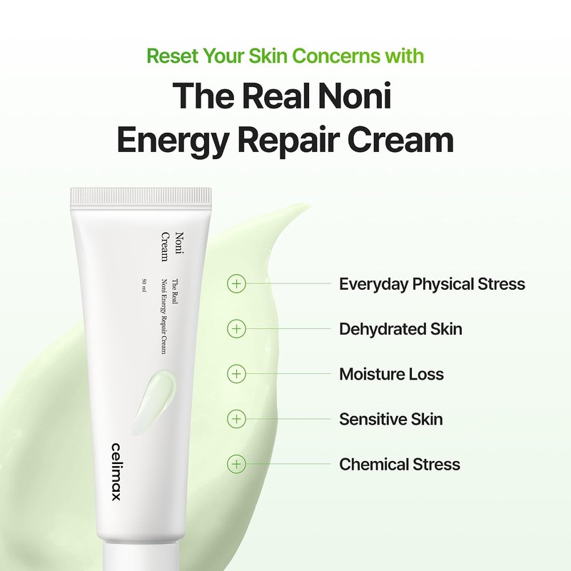 celimax Crema reparadora energética The Real Noni, 1.69 fl.oz