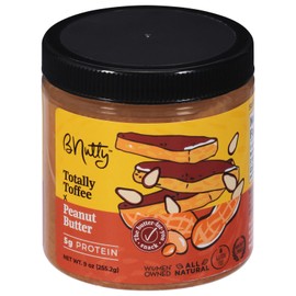 BNutty B Nutty Nut Butter Toffy Totally 9 oz (Pack Of 6)