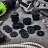 Rubber Washer Heavy Duty Abrasion Resistant Rubber, 1 OD x