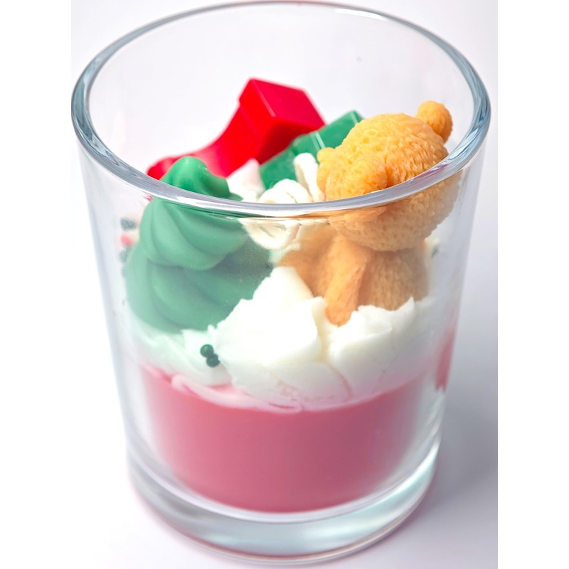 Pandachilla Aroma Candle Soy Wax Handmade Cute Dessert Series Cream