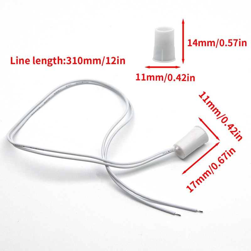 Surf turtle 3 Pcs Recessed Door Window Magnetic Switch Window