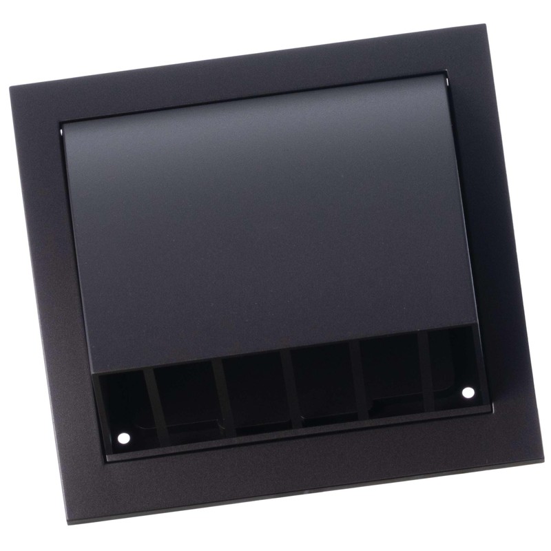 EUROPLAST Ø 100mm / 4'' Cowled Duct Cover with Gravity
