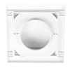 Awenta 4" Inch Wall Vent Cover with Backdraft Damper -