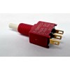 E-Switch Lot of 3 SPDT Momentary Mini Push Button Switch,