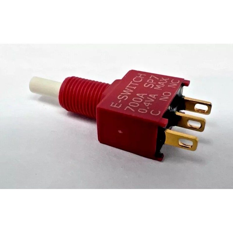 E-Switch Lot of 3 SPDT Momentary Mini Push Button Switch,