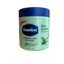 Vaseline Intensive Care Body Cream with Pure Aloe Aloe Soothe 13.5 oz 48Hour New