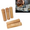 5pcs 12cm Length Travel Bamboo Tea Canister Tea Storage Container