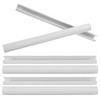 Angoily 6pcs Radiator Pipe Cover Water Guard Sleeves Plastic Cover