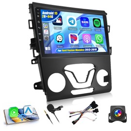Realdio Android Car Stereo for Ford Fusion Mondeo 2013 2014 2015 2016 2017 2018 2019 with CarPlay Android Auto 26UI 2GB+64GB