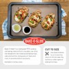 Bake-O-Glide STD0150 Non Stick Reusable Cooking/Baking Sheet, Brown, 400 x