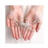 IYOU Bridal Wedding Hair Comb Sliver Sparkly Rhinestones Side comb