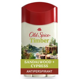 Old Spice Old Spice Dry Feel Antiperspirant Deodorant for Men, 24/7 Freshness, 24/7 Sweat & Odor Protection, Gentle on Skin with Skin Conditioners, Timber with Sandalwood + Cypress Scent, 2.6 oz