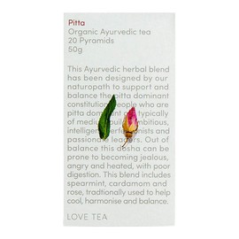 Love Tea Pitta Pyramid Tea Bags, 20 Tea Bags
