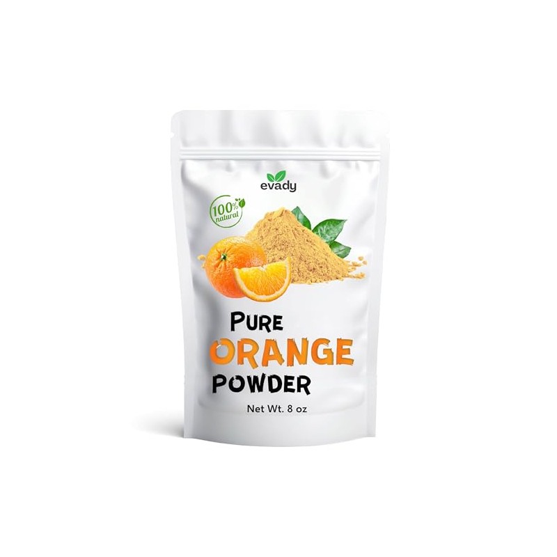 Orange Powder 8 oz, Natural Orange Juice Powder for Baking,