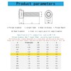 M3 X 5mm Bolts Allen Socket Head Cap Screws/Bolts -