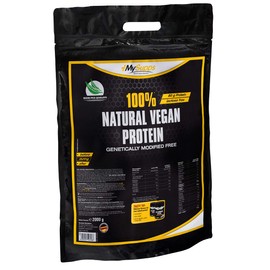 MySupps- 100% Natural Vegan Protein, High-Quality & Vegan Pea Protein, 80 g Protein + 15 g BCAA per 100 g, Complex Amino Acid Profile for Athletes, GMO-Free, Made in Germany, 750 g Powder