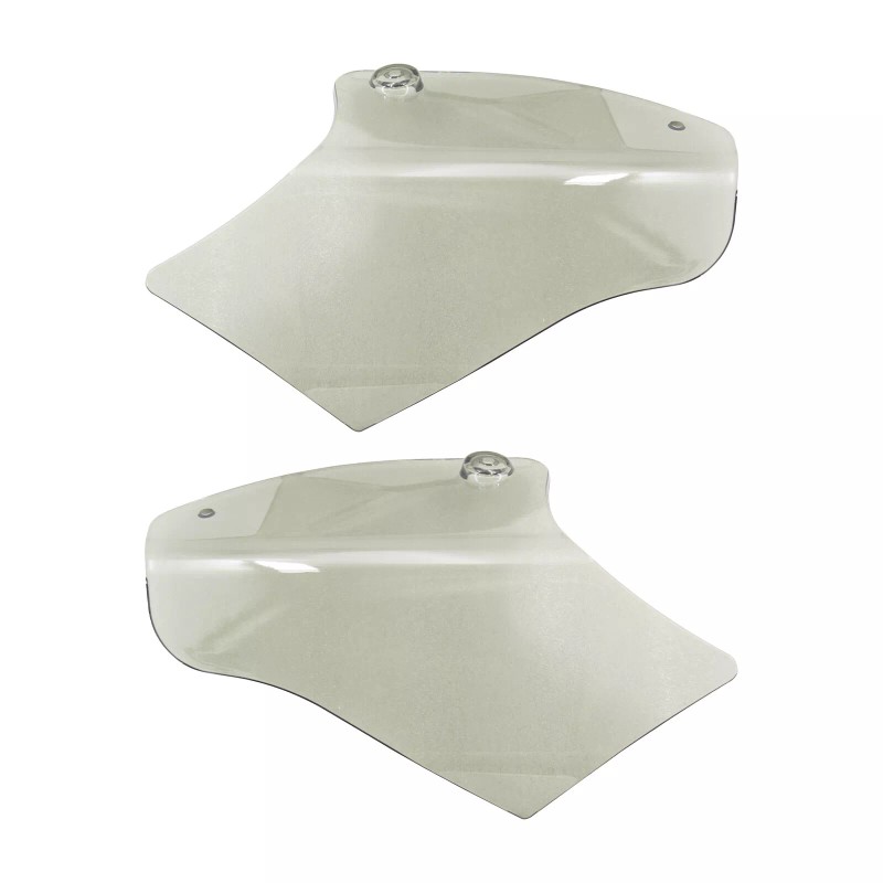 HCMOTORKU Saddle Smoke Heat Shield Air Deflectors Fit For Harley