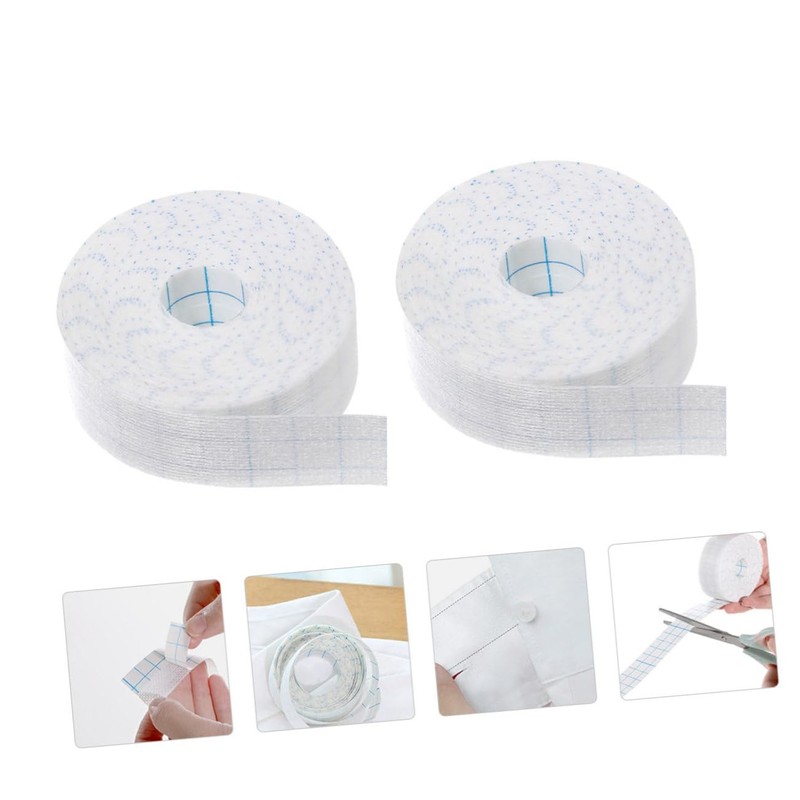 FUNOMOCYA 2rolls Portable Sweat Absorption Stickers White Inner for Hats