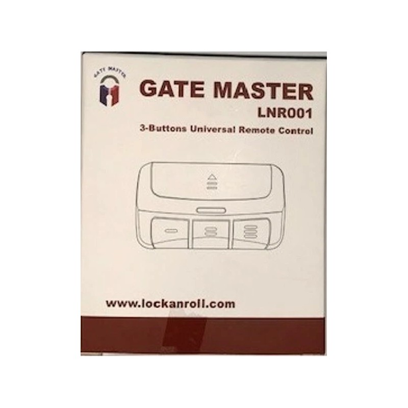 GateMaster LIFTMASTER & GENIE Universal Remote Control Garage Door Opener