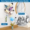 AITEE Acrylic Bathroom Organizer Shower Caddy, Clear Shampoo Holder Organizer