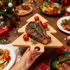 2 PCS Christmas Tree Cutting Board,14x11 In Large Wood Tree