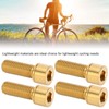 Alomejor 4-Piece Bicycle Handlebar Shaft Bolts, Hex Socket Screws Made