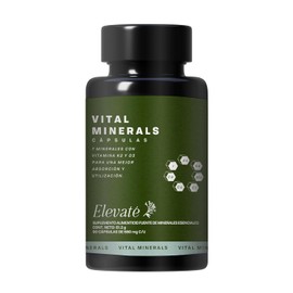 Vital Minerals Suplemento Multimineral Adultos Cápsulas Grandes 777 Zinc Calcio Selenio Más Fortalecimiento Cabello Fórmula Oligoelementos Esenciales
