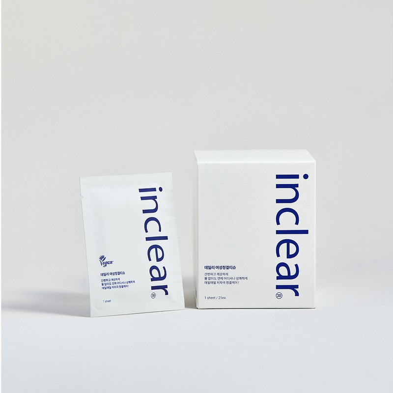 inclear Daily Feminine Wipe - Feminine Wipe (25P)