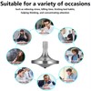 RullPulu Premium Stainless Steel Spinning Top, Exquisite Fidget Toys, Stress