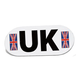 Family Motoring & Leisure Magnetic UK Vehicle Plate Magnet Euro Travel Driving Abroad Legally Required