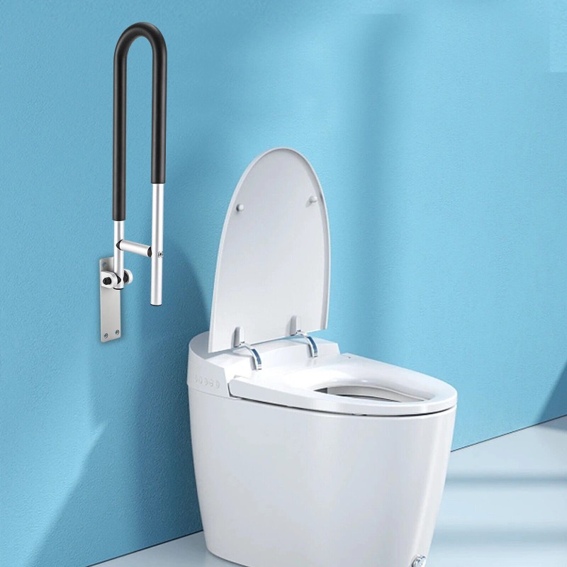 Foldable Grab Bar for Bathroom Safety - Support for Seniors