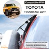 Aunginsy Tailgate Window Gap Bracket Compatible with Toyota FJ Cruiser