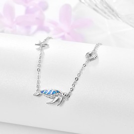 KINGWHYTE Frog / Panda / Hedgehog / Turtle Bracelet Women's 925 Sterling Silver Animal Bracelets Adjustable Animal Bracelet Birthday Christmas Jewellery Gifts for Girls, Sterling Silver, unknown