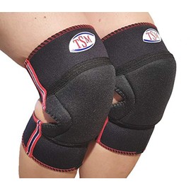 TSM 88 Basic Knee Pads Sports Bandage, Unisex, 2150-S, Black, S
